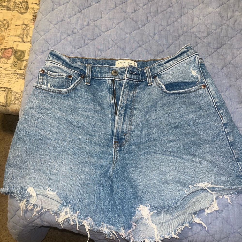 Abercrombie & Fitch The Dad Short High Rise Curve Love Size 30